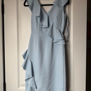 Gianni Bini Asymmetrical Light Blue Dress
